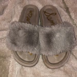 Fluffy Sam Edelman Sandals